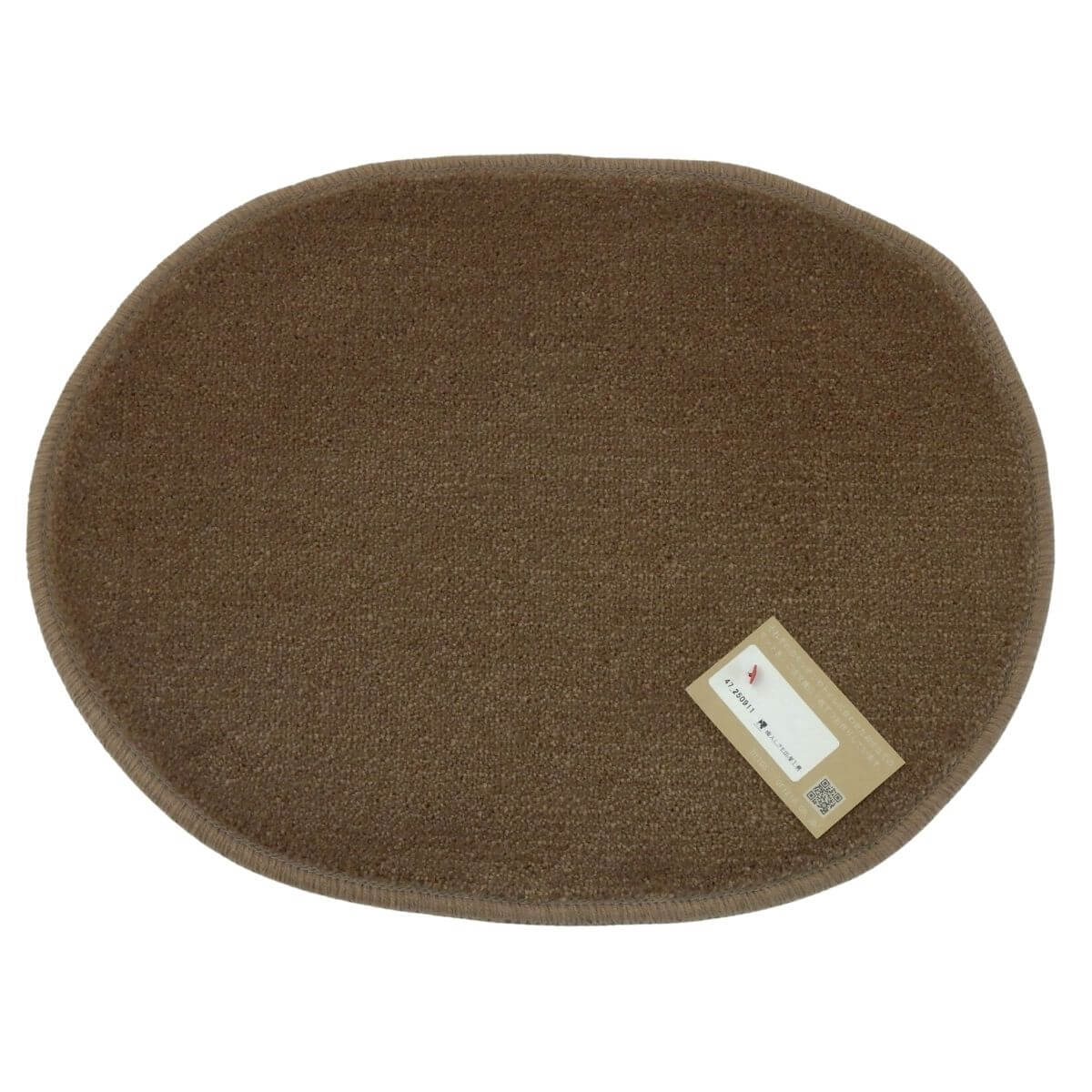 約37×48cmのココアのバス洗面台マット