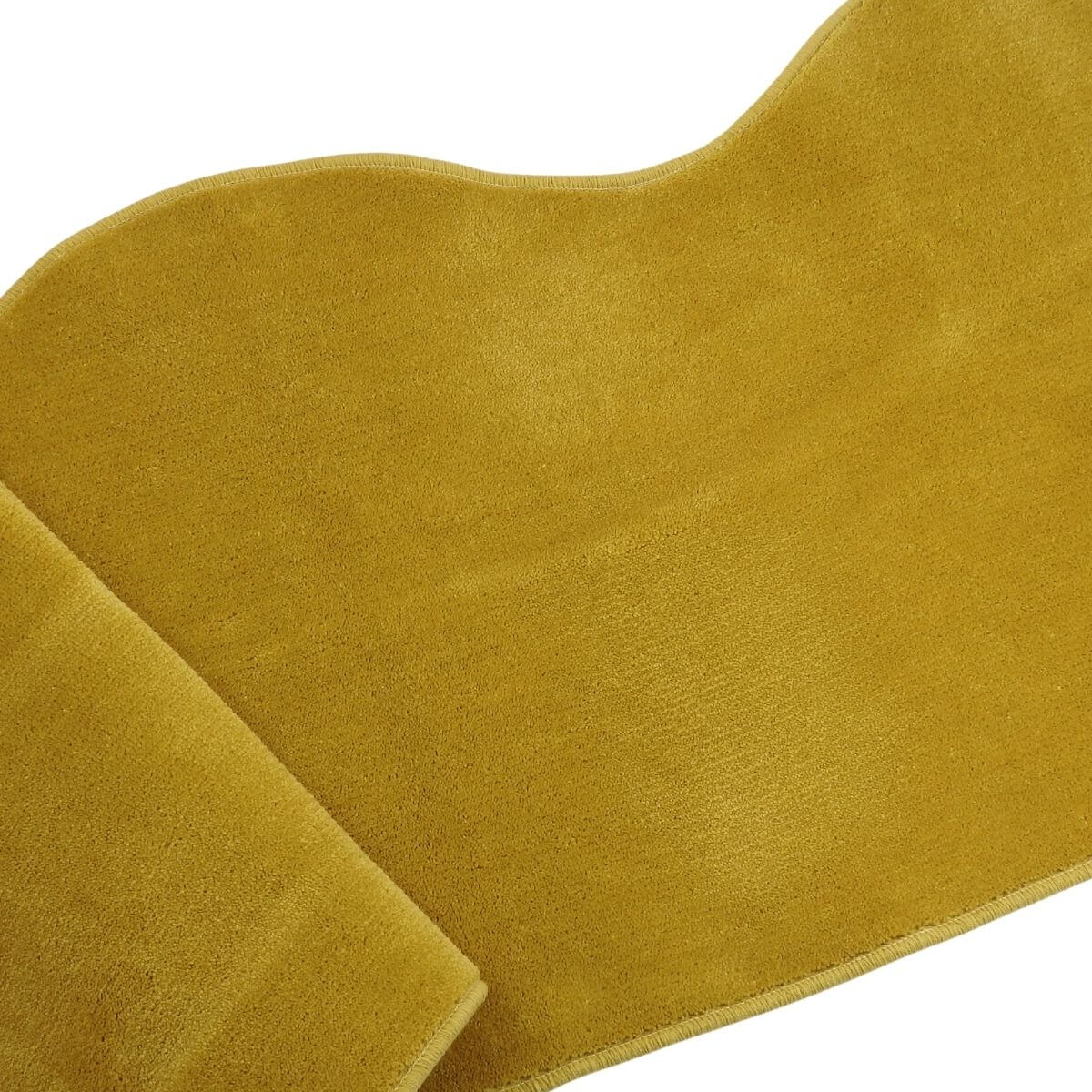 65×180cmのピーナッツ型キッチンマット