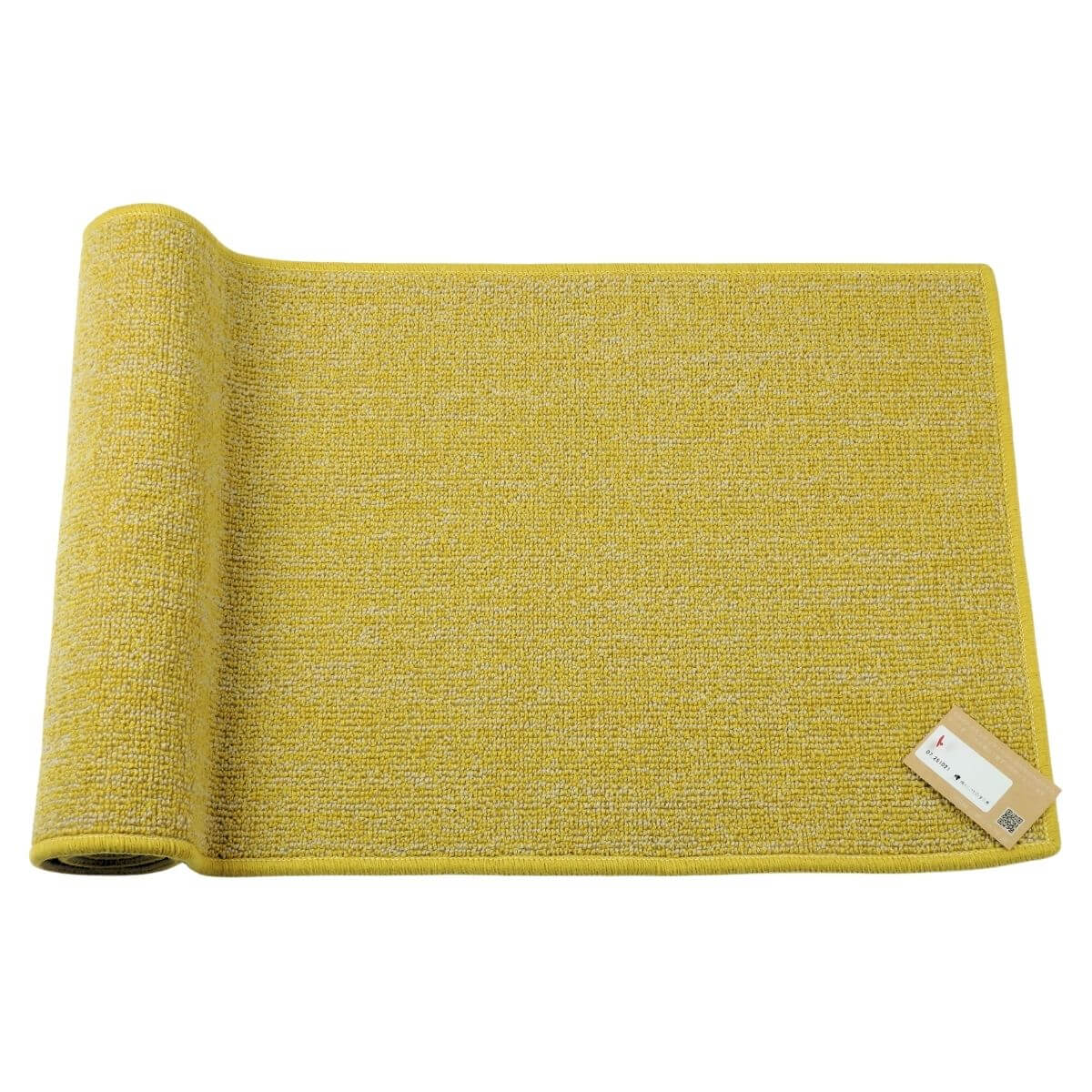 ナチュラルな空間のワンポイントキッチンマット