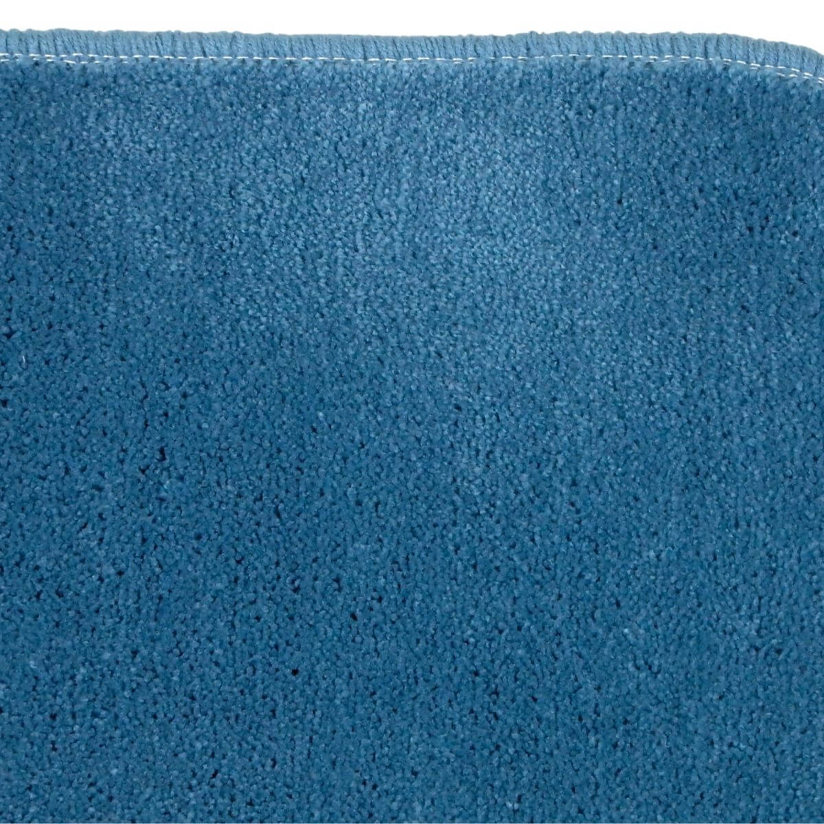 ブルーの洗面台マット