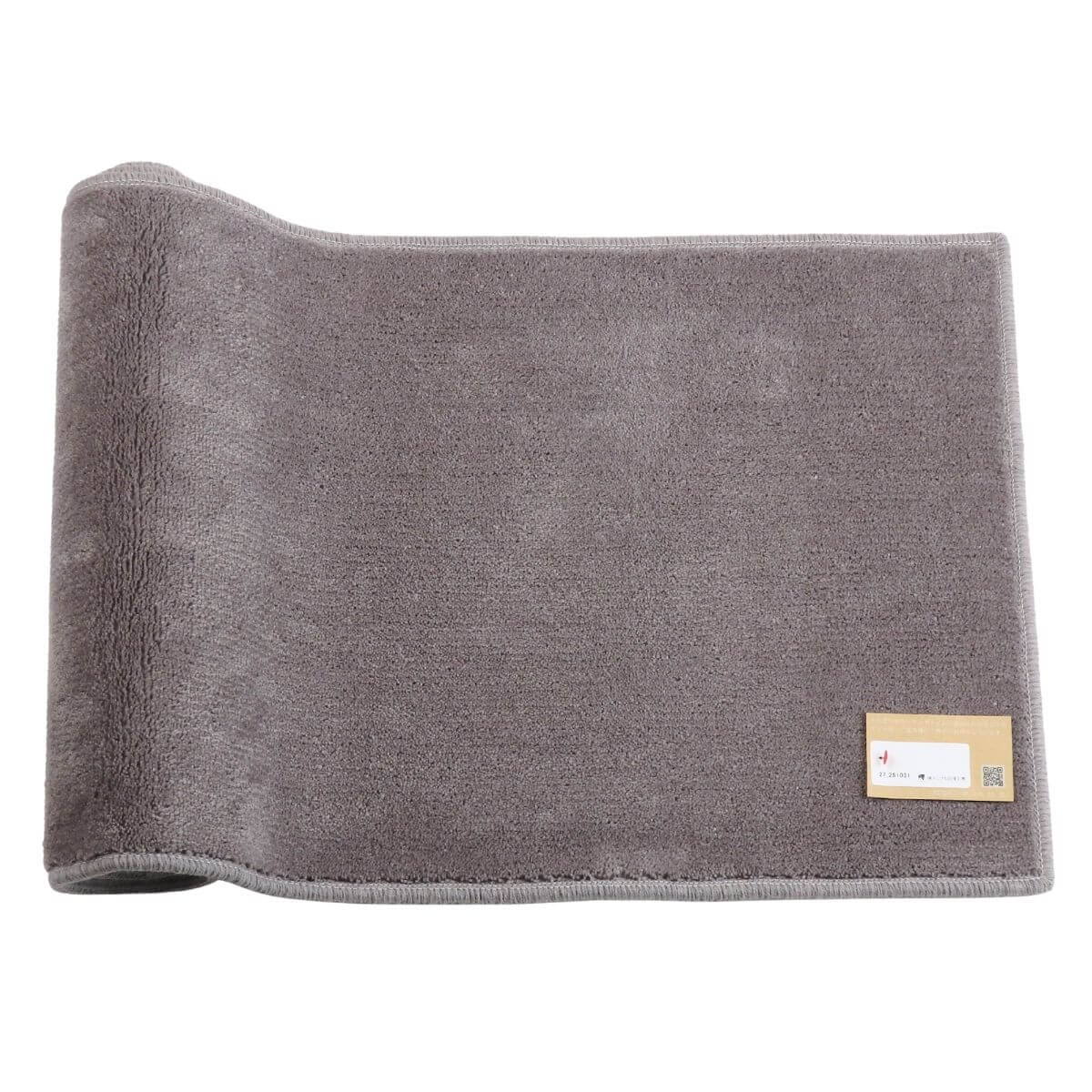 長方形のモーブ色キッチンマット