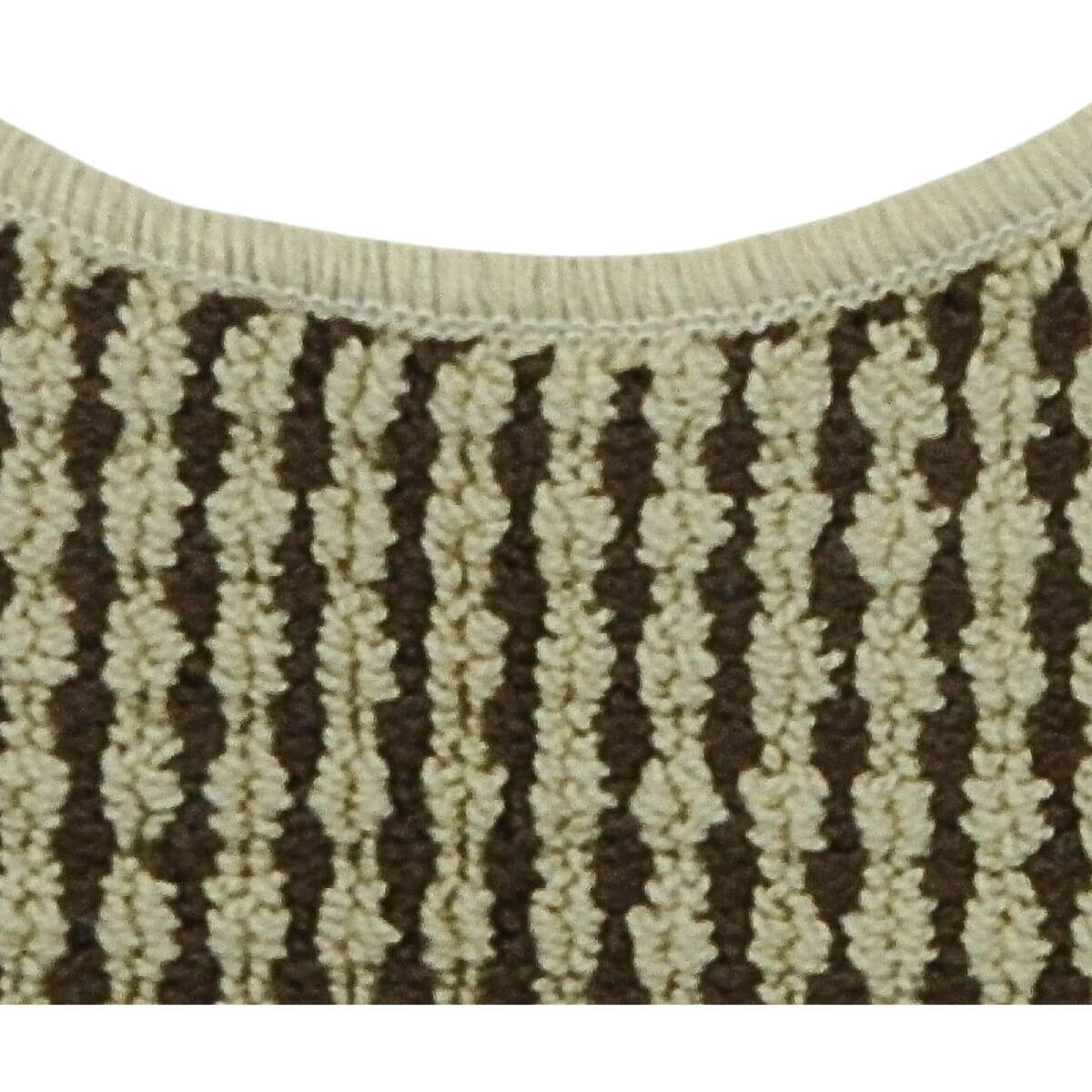 英国調チェスターベージュ配色日本製トイレマット