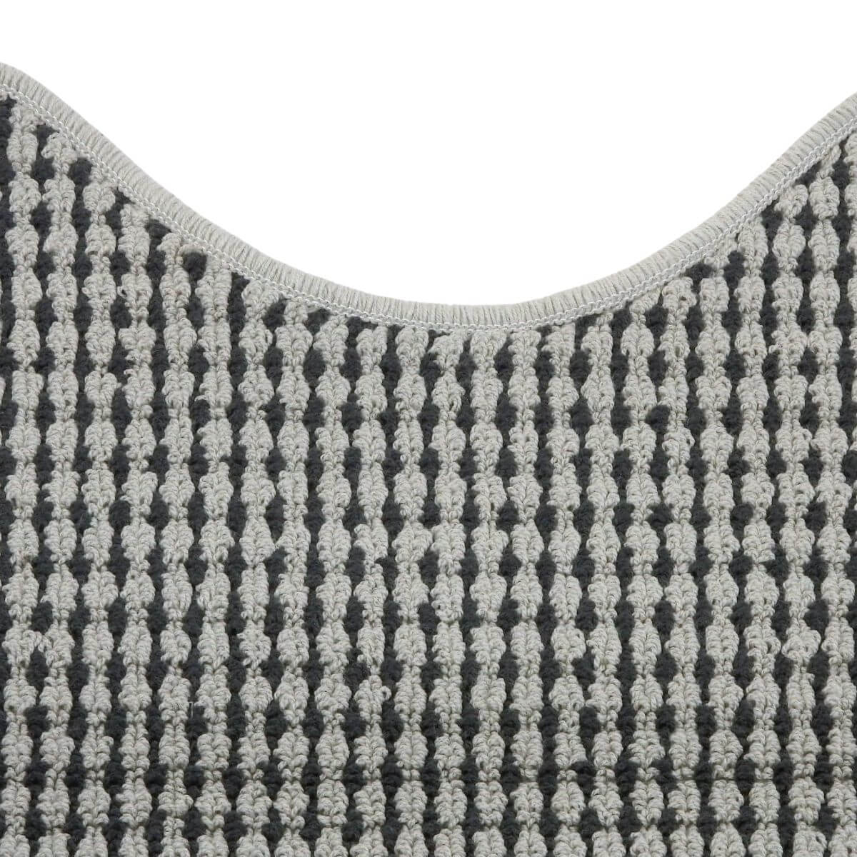 英国調チェスターグレー配色日本製トイレマット