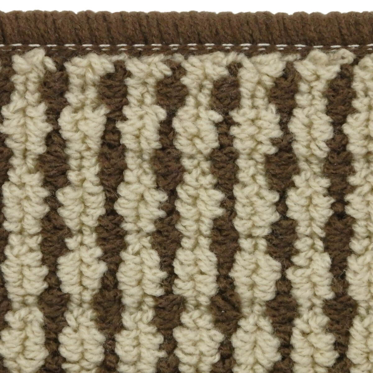 長方形、英国調チェスターベージュ日本製マット