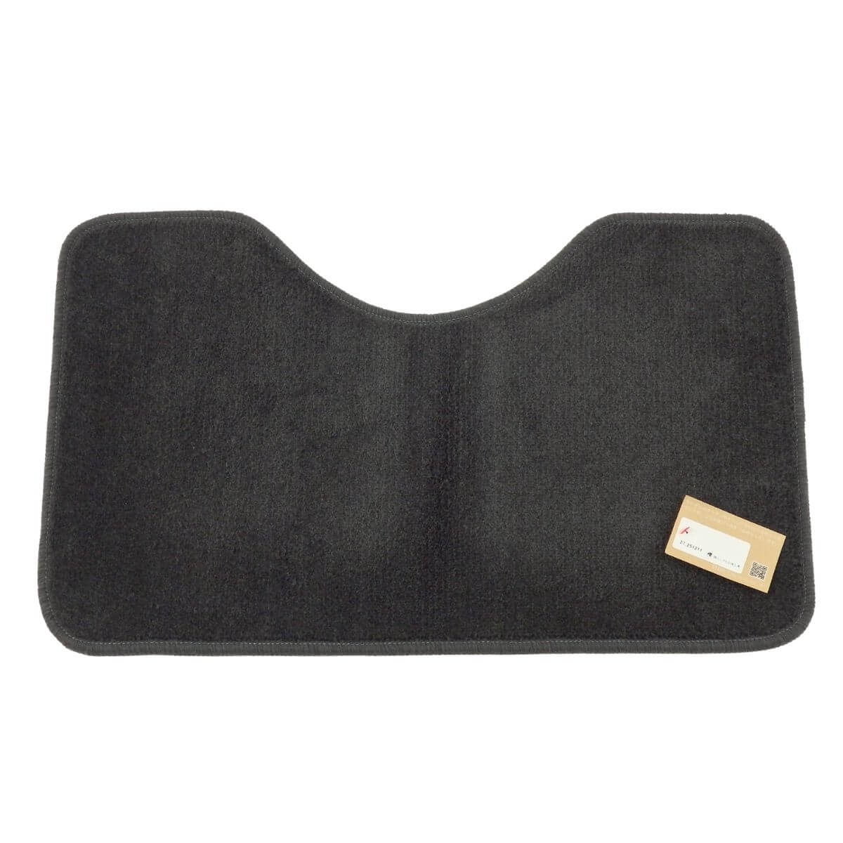 標準くりぬき、チャコール色のトイレマット