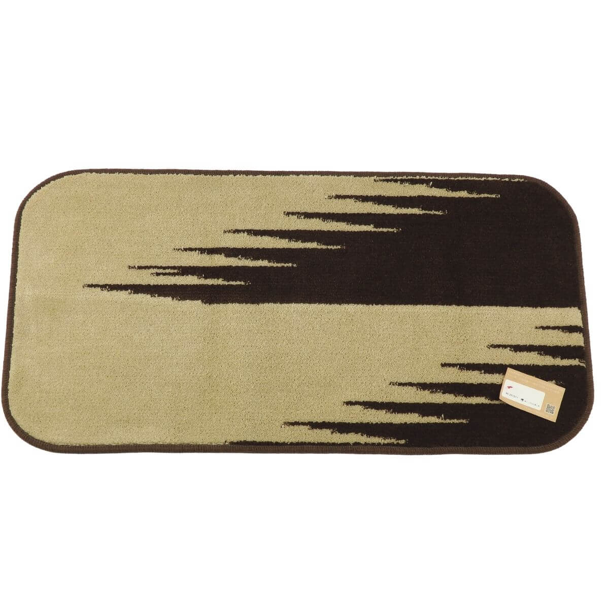 長方形、糸替えの織りキズ洗面台・バスマット。