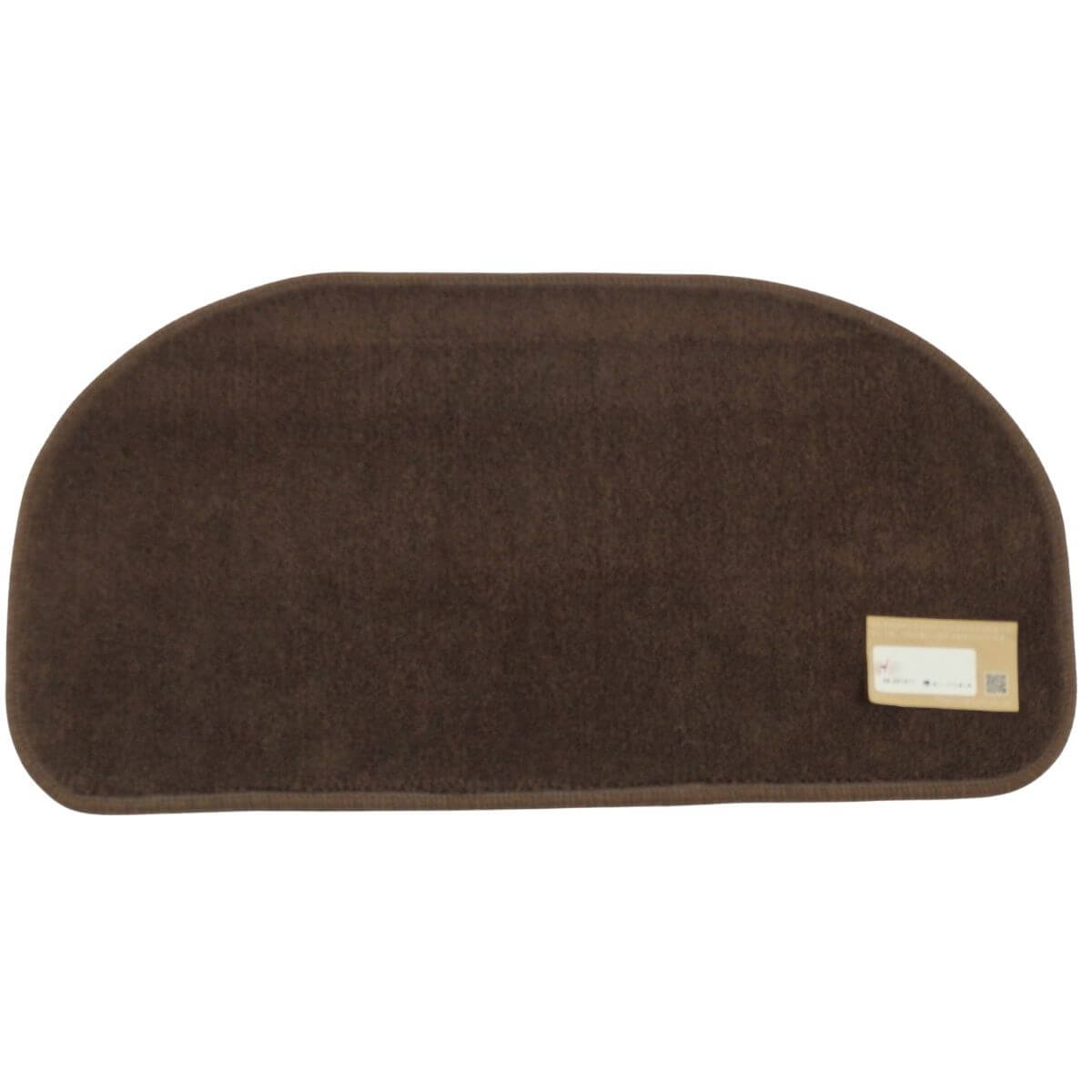 ゆりかご型ダークブラウンのアクリル製マット